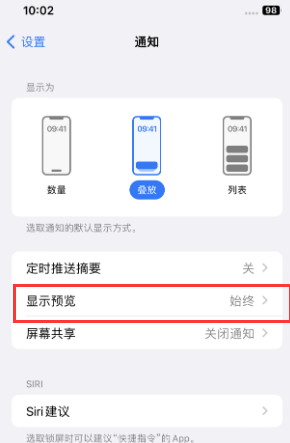 宛城苹果售后维修中心分享iPhone手机收不到通知怎么办 