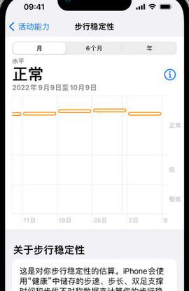 宛城iPhone手机维修如何在iPhone开启'步行稳定性通知'