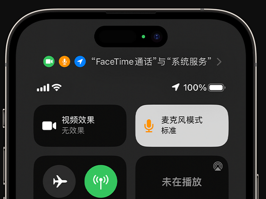 宛城苹果授权维修网点分享iPhone在通话时让你的声音更清晰 