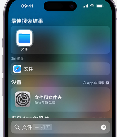 宛城apple维修中心分享iPhone文件应用中存储和找到下载文件 