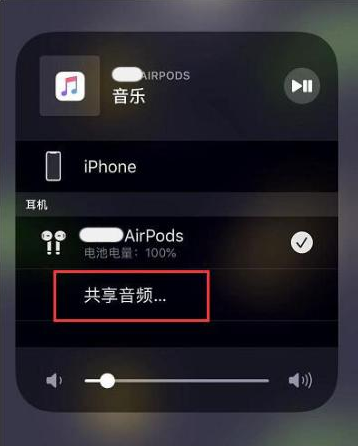 宛城苹果14音频维修点分享iPhone14音频共享设置方法 